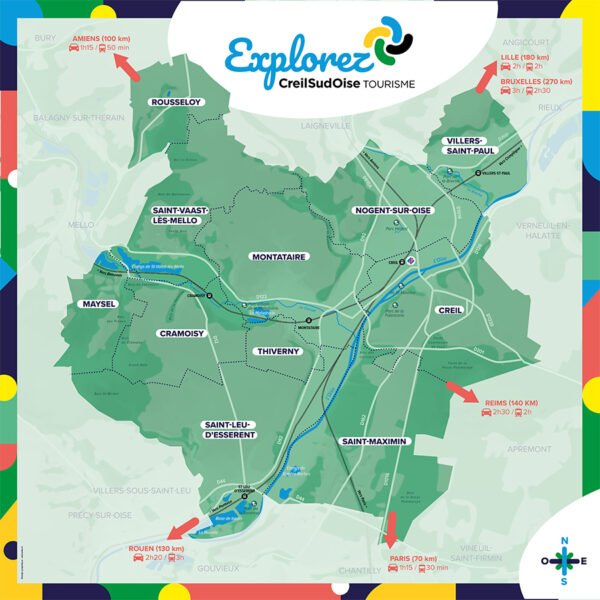 Exploring Creil: A Historic and Diverse Town in Flevoland's Region